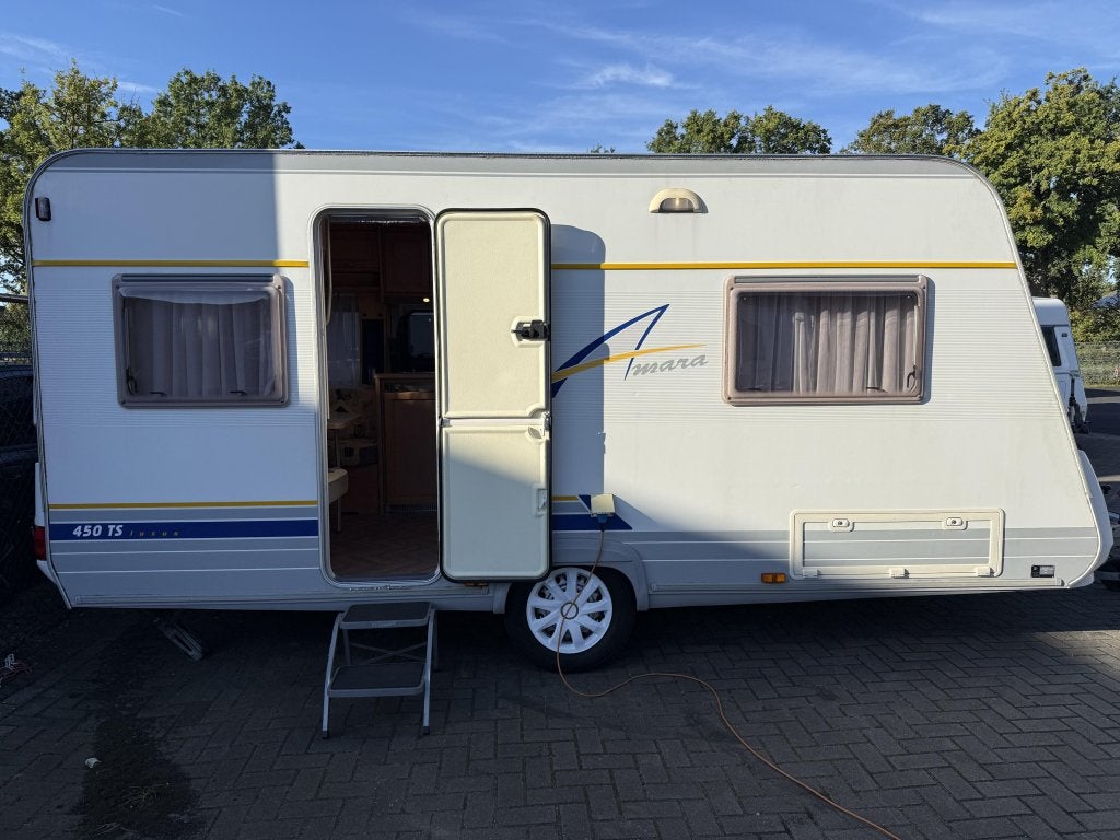 Bürstner AMARA 450 TS FRANSBED RONDZIT VOORTENT TOPSTAAT, Standaardzit, Bedrijf, 4 tot 5 meter, Schokbreker