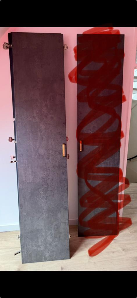Een deur voor ikea pax kast, 2.36m hoog, Ophalen, Gebruikt, 50 tot 100 cm, 200 cm of meer