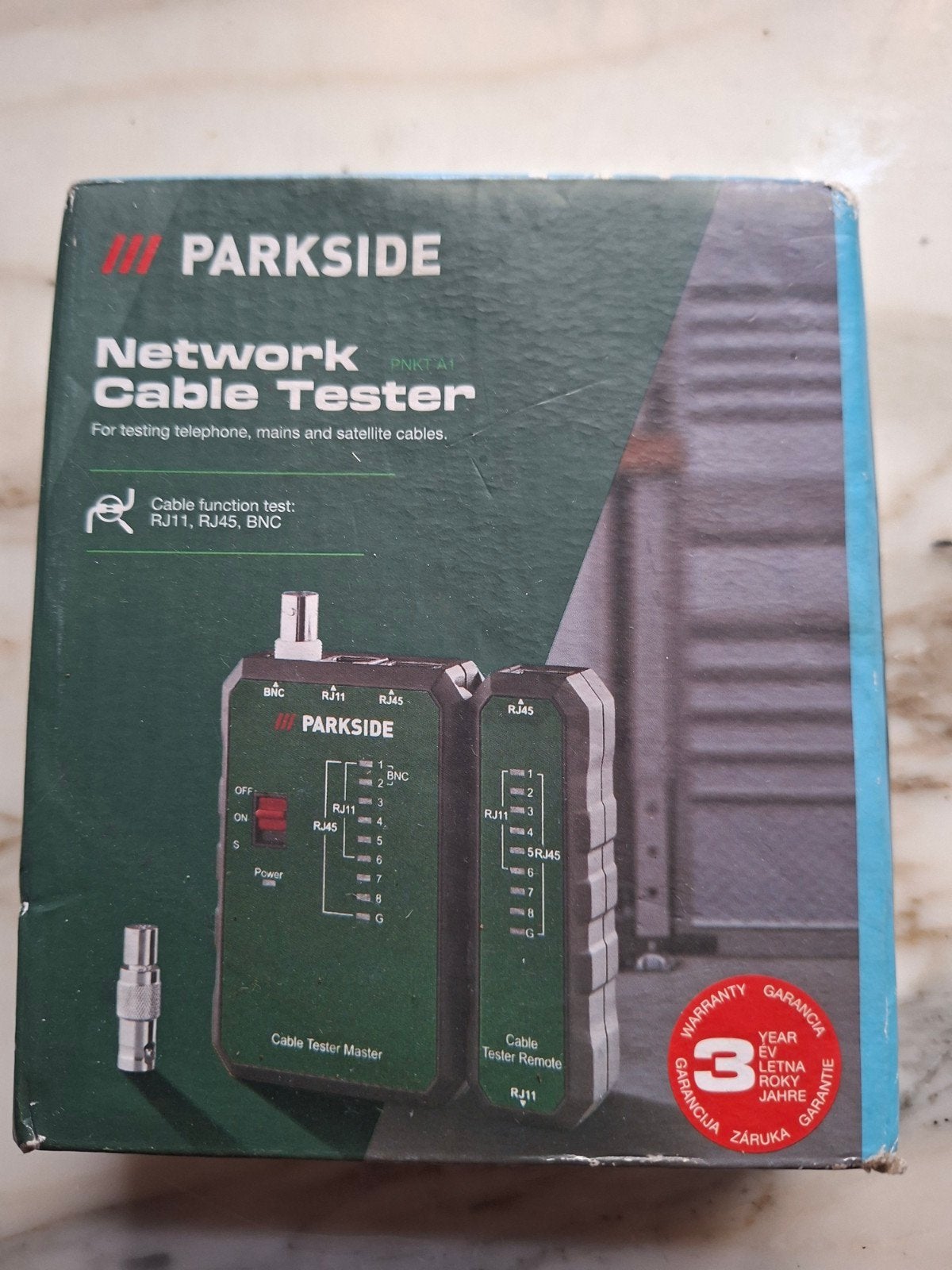 PARKSIDE Netwerkkabel Tester PNKT A1 - Nieuw in doos, Ophalen