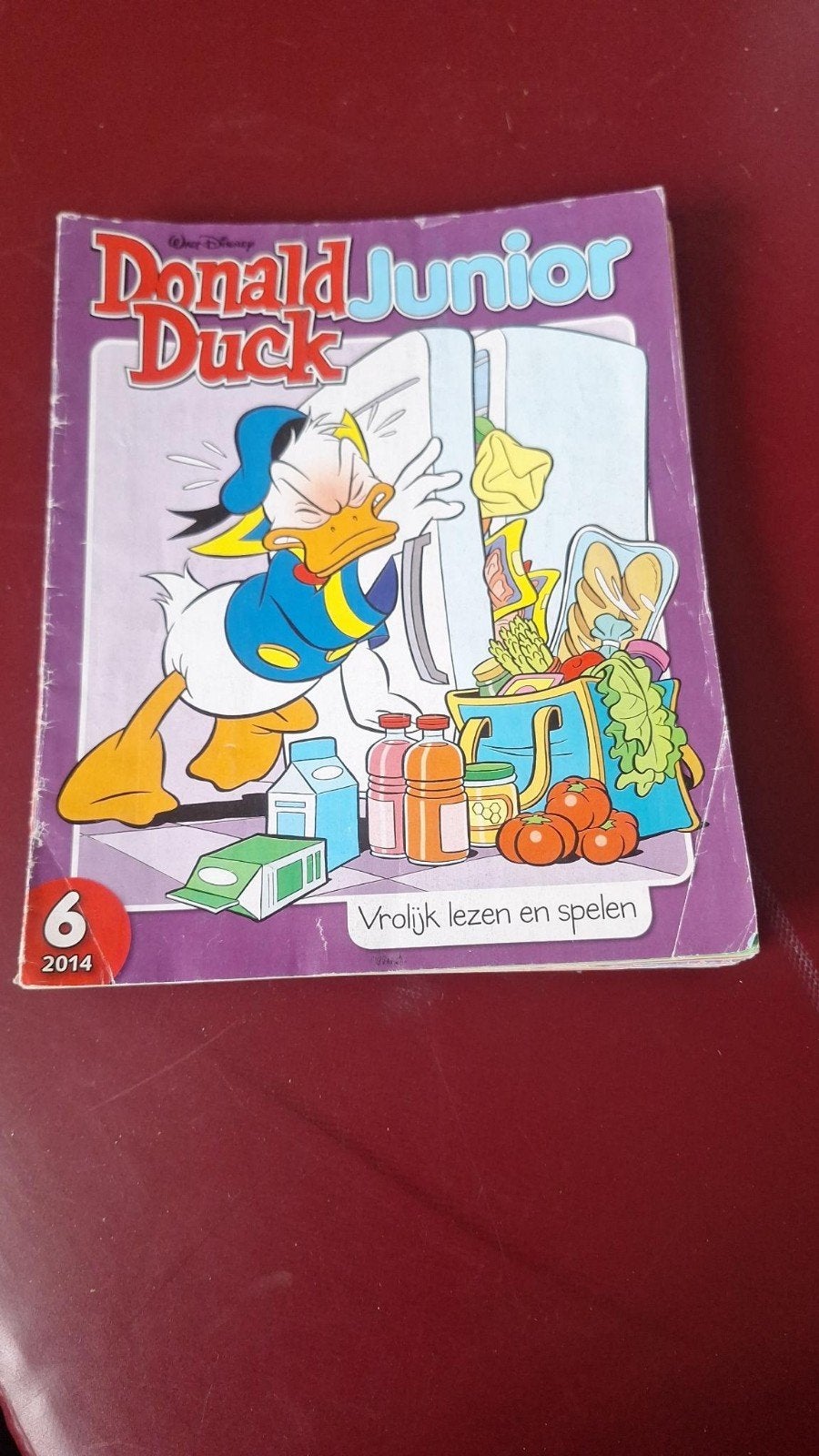 Junior Donald duck, Ophalen of Verzenden, Speelkaart(en)