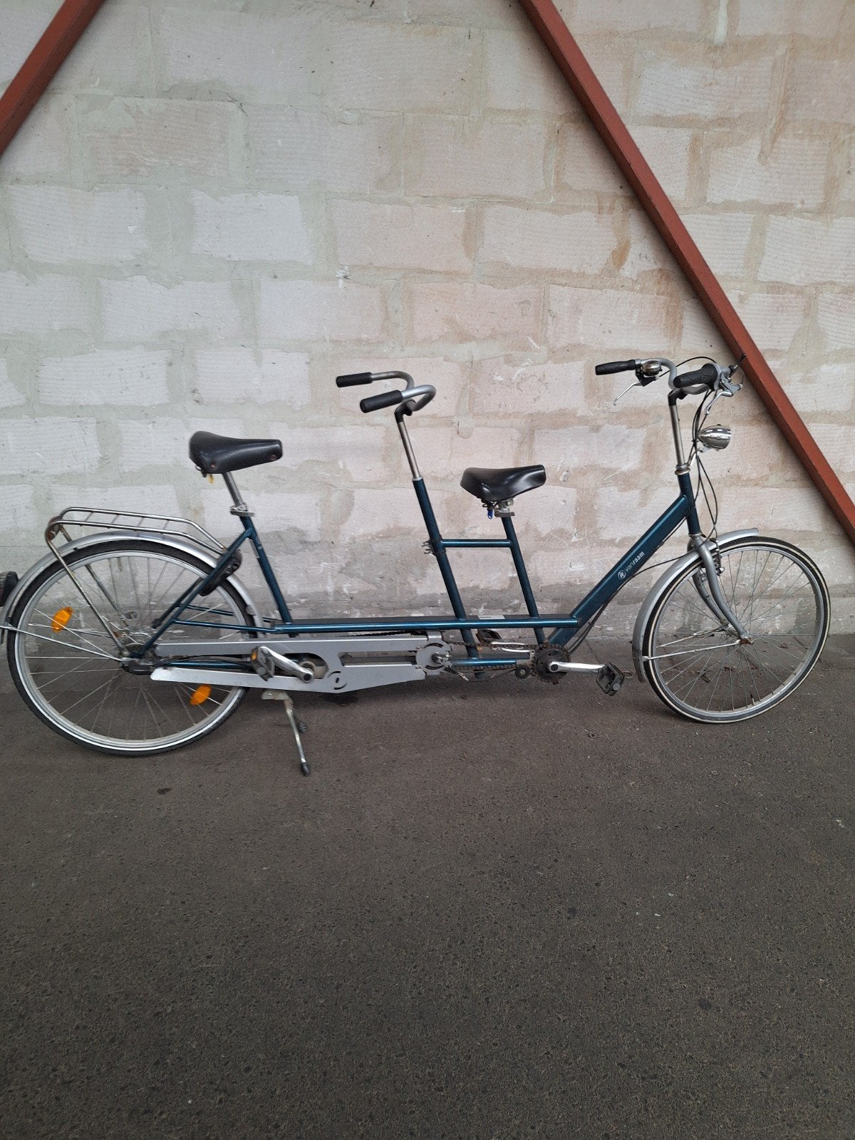 Van Raam tandemfiets goed werkend, Ophalen, Minder dan 10 versnellingen, Onbekend, 51 tot 55 cm