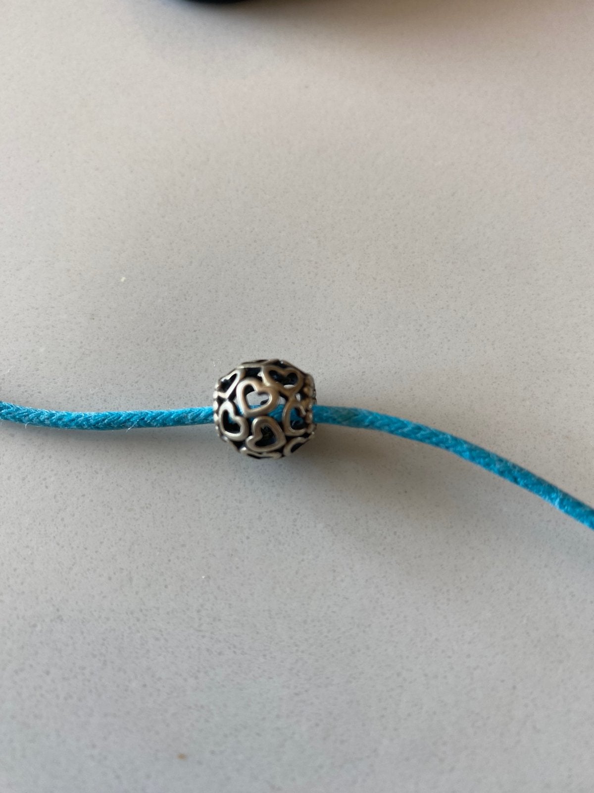 Pandora Hartjes bedel, Sieraden, Tassen en Uiterlijk, Bedels, Ophalen of Verzenden, Zo goed als nieuw, Zilver, Pandora