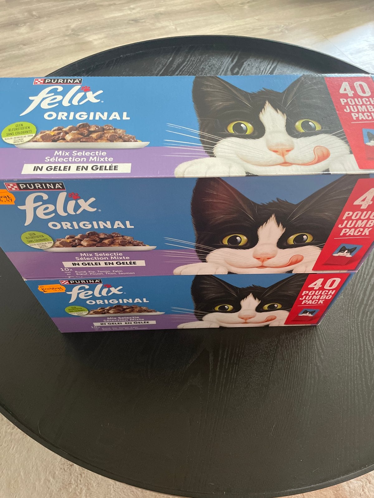 2 dozen (80 zakjes) Felix natvoer, Ophalen, Kat