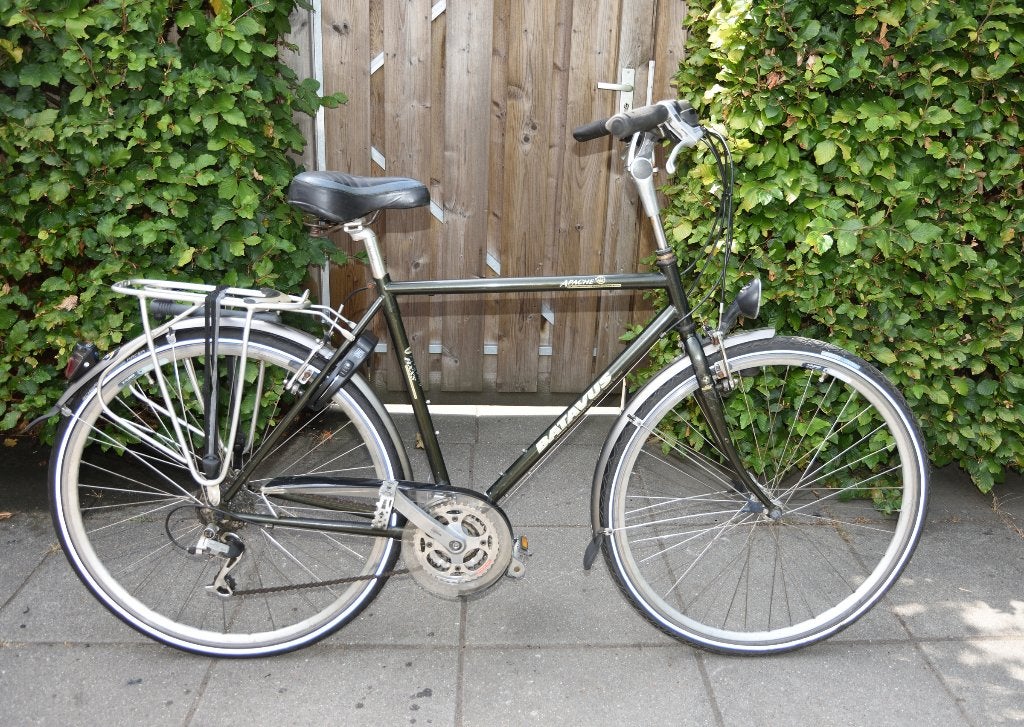 Batavus herenfiets Nieuwe achterband 21sp. Frame=56cm 28inch, Ophalen, Velgrem, Versnellingen, Batavus
