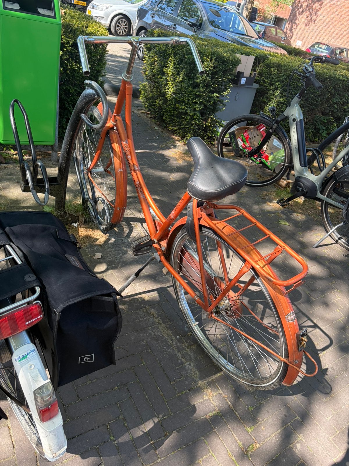 Batavus old dutch fiets, Fietsen en Brommers, Fietsen | Oldtimers, 59 cm of meer, Ophalen, Terugtraprem