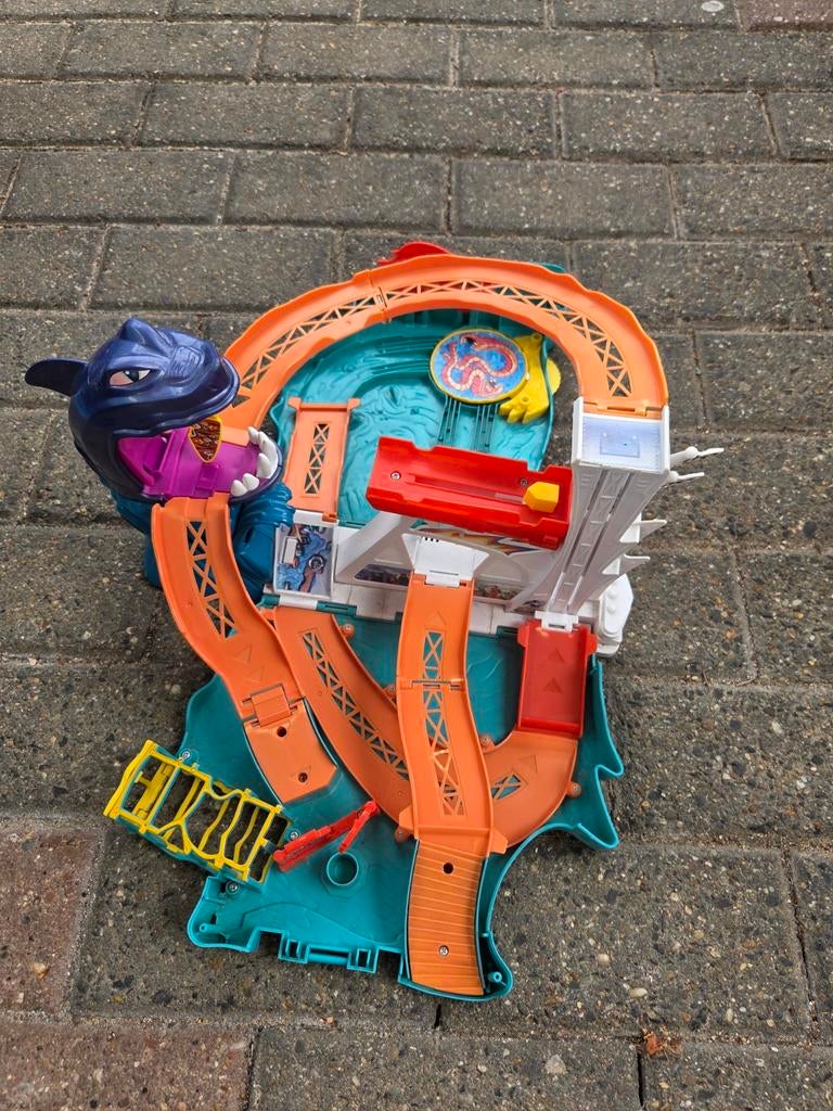 Hot Wheels Shark Attack speelset, Ophalen of Verzenden, Gebruikt, Overige typen