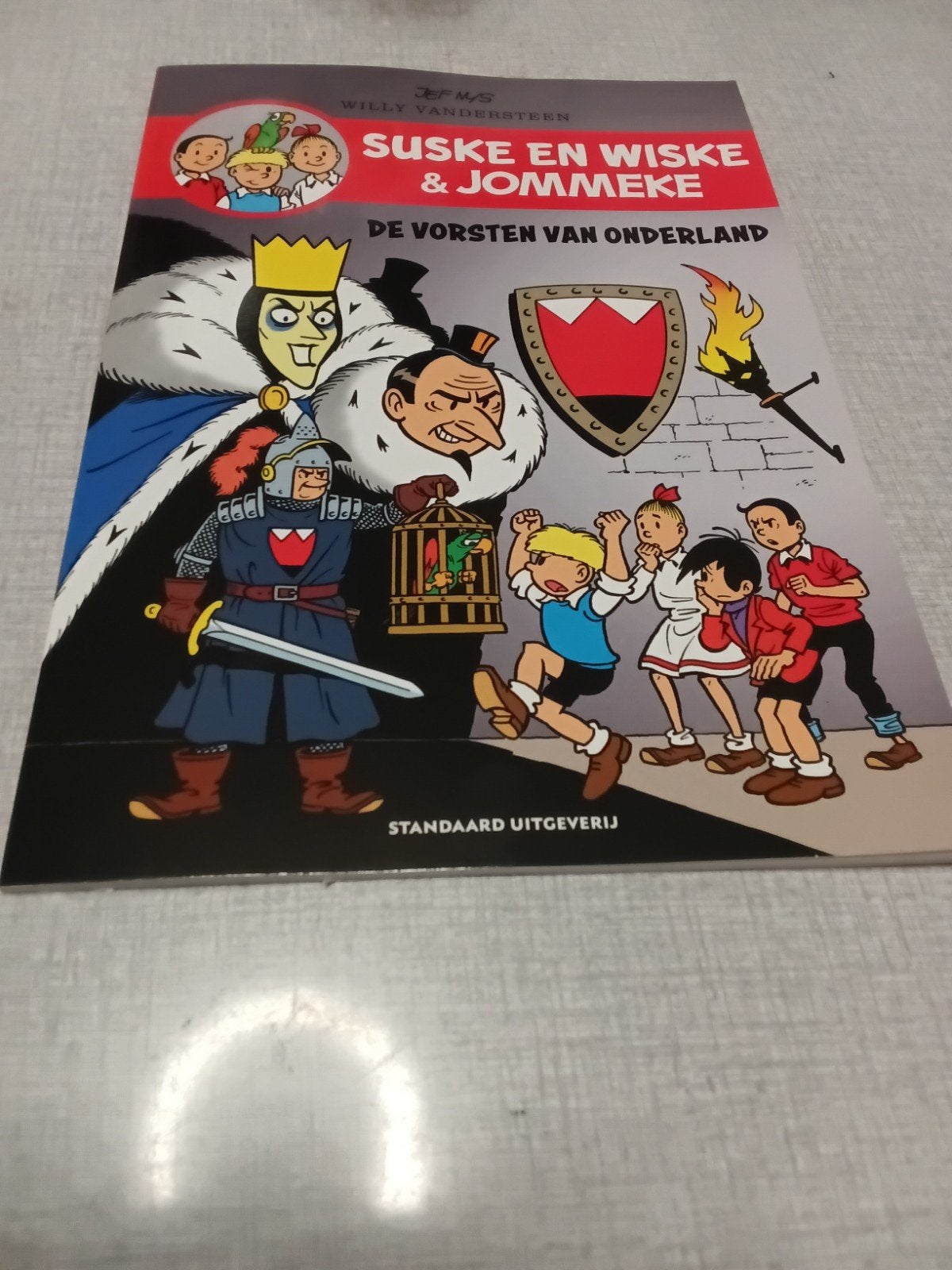 SUSKE en WISKE & JOMMEKE,De vorsten van onderland, Boeken, Stripboeken, Eén stripboek, Ophalen of Verzenden