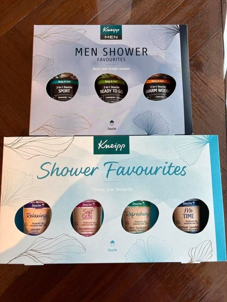 Kneipp Douche Sets - Nieuw cadeauset, Ophalen of Verzenden, Nieuw, Bad & Douche
