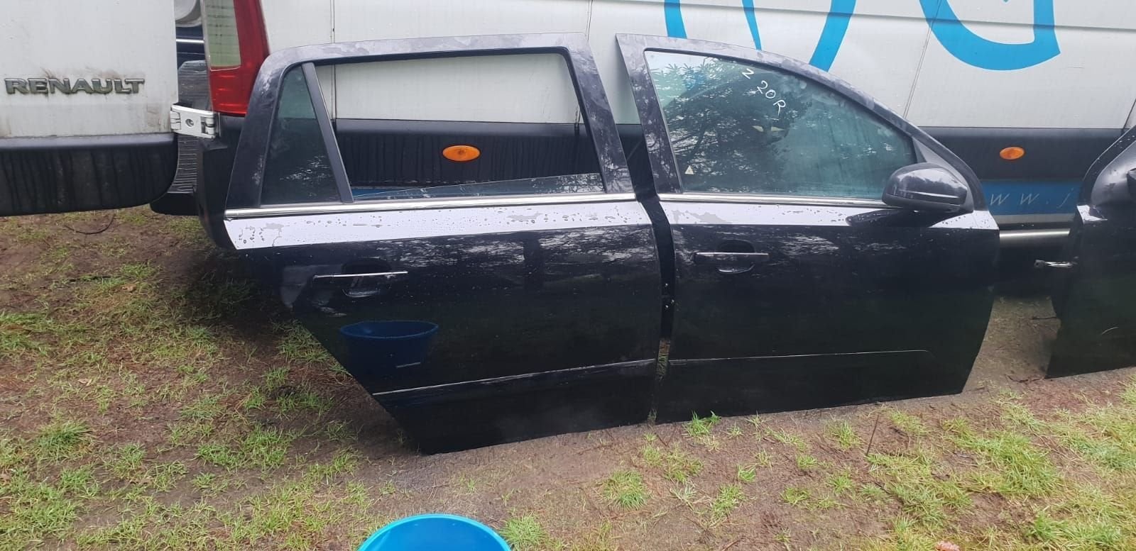 OPEL ASTRA H PORTIEREN RV+RA, Gebruikt, -, Deur, -