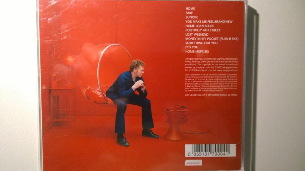 Simply Red - Home, Ophalen of Verzenden, Zo goed als nieuw