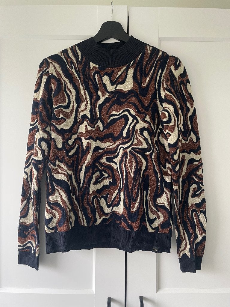 Scotch & Soda longsleeve maat S, Kleding | Dames, Truien en Vesten, Bruin, Scotch & Soda, Ophalen of Verzenden, Zo goed als nieuw