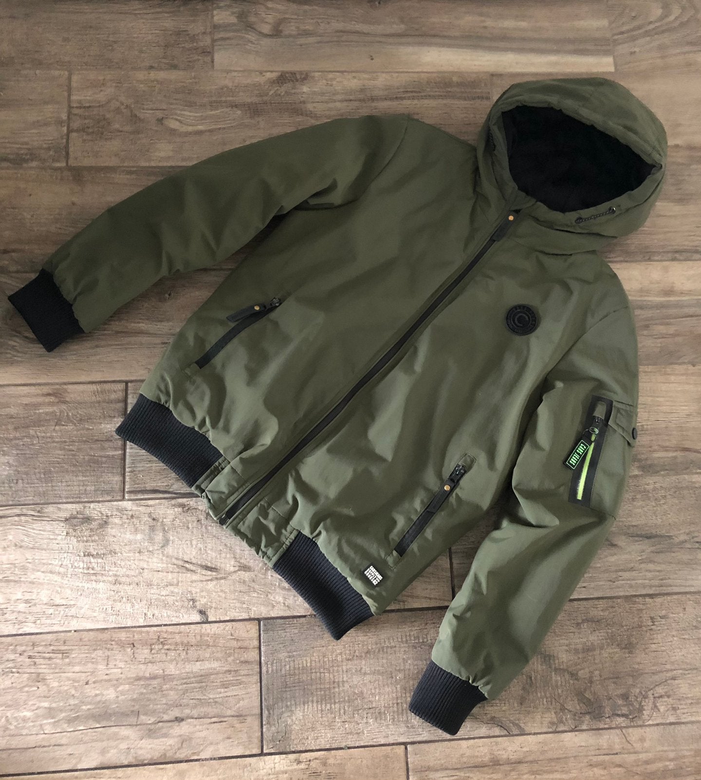💙 CARS JEANS mt 164 winterjas groen jongen, Ophalen of Verzenden, Zo goed als nieuw, Jongen, Jas