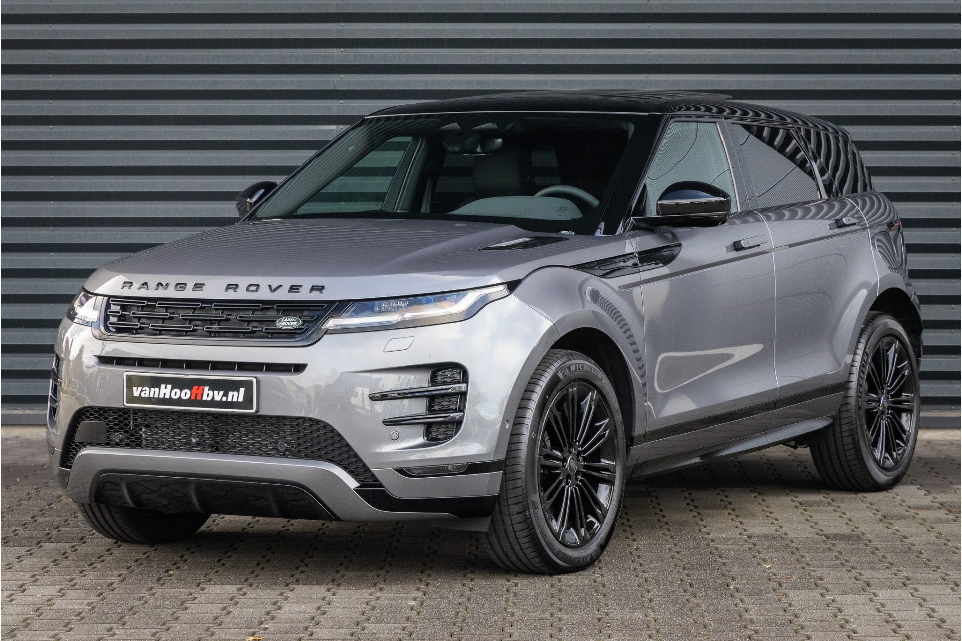 Land Rover Range Rover Evoque P270e PHEV AWD Dynamic SE 20'', Dealer onderhouden, Zwart, Bedrijf, Hybride Elektrisch/Benzine