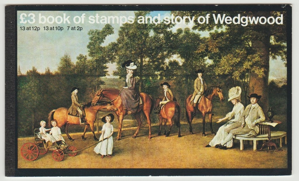 GB 1980 £3 Prestige Booklet SG DX2 Wedgewood **, Verzenden, Postfris