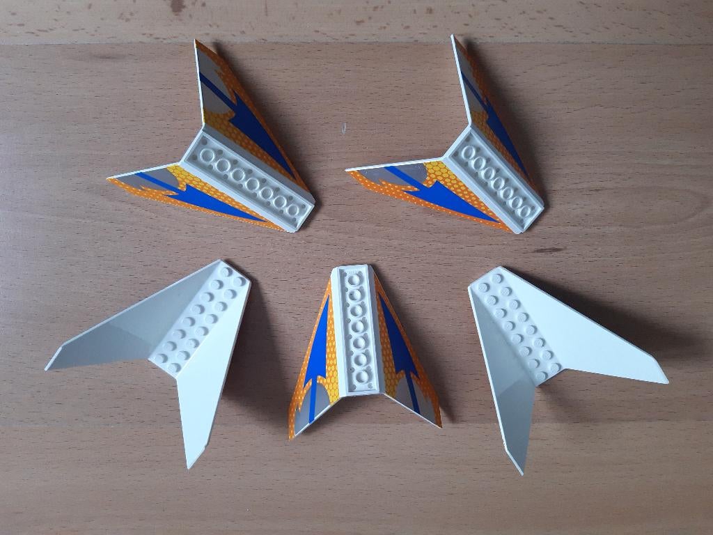 5x LEGO onderdeel 42603pb02 Jack Stone 4619 AIR Patrol Jet., Overige thema's, Lego, Ophalen of Verzenden, Zo goed als nieuw