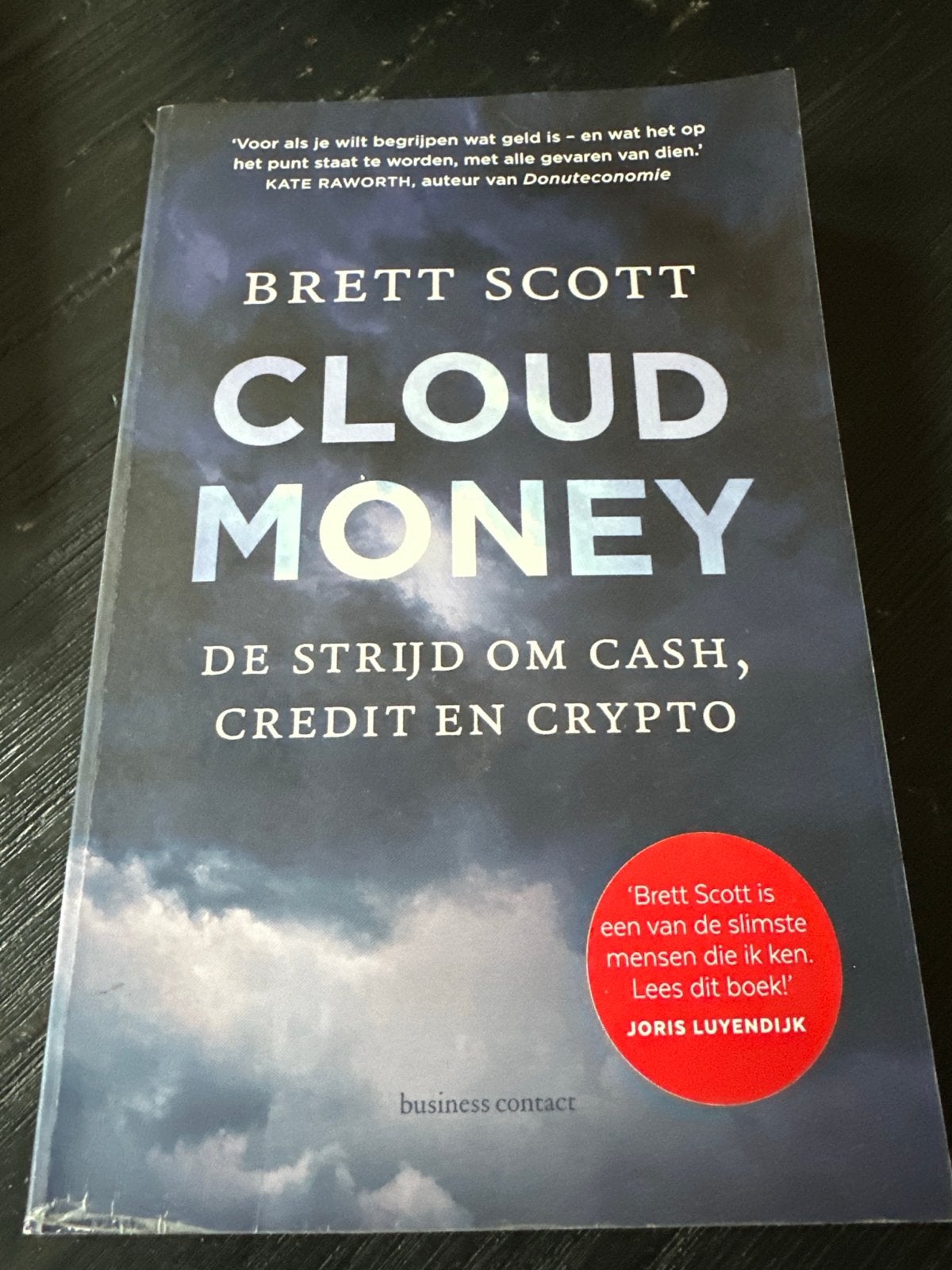 Cloud Money: De strijd om cash, credit en crypto, Ophalen of Verzenden, Zo goed als nieuw, Nederland