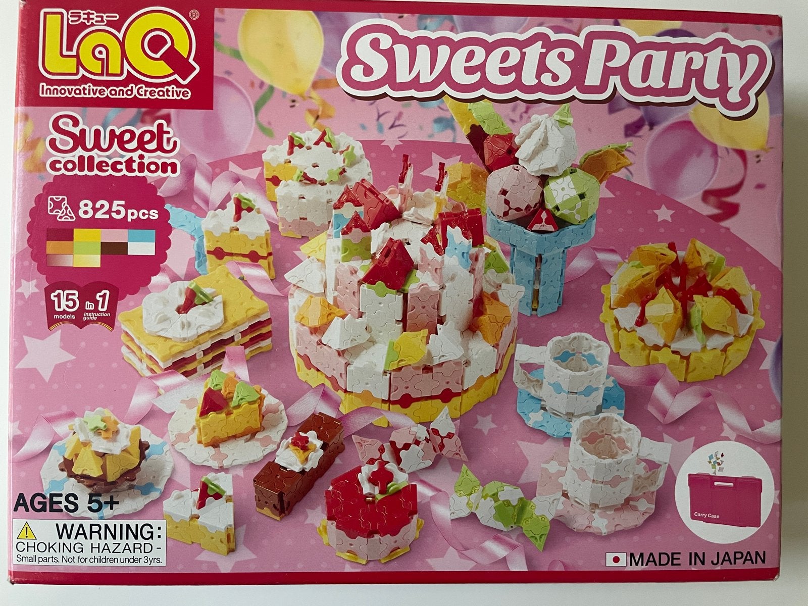 LaQ Sweets Party Bouwset, Kinderen en Baby's, Speelgoed | Bouwstenen, Ophalen of Verzenden, Zo goed als nieuw, Overige merken