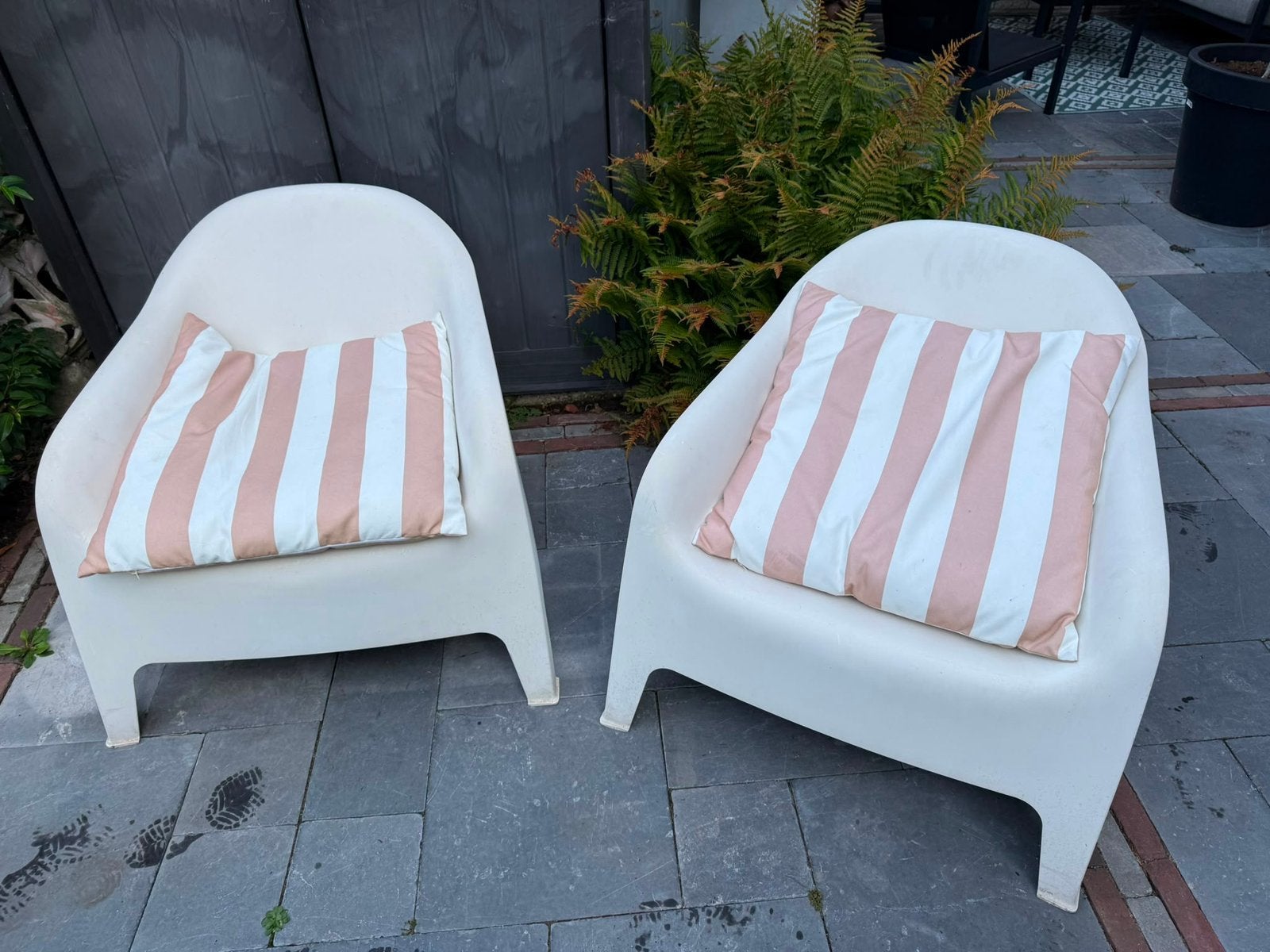 Ikea Skarpö set met kussens, Tuin en Terras, Tuinstoelen, Ophalen, Gebruikt, Kunststof