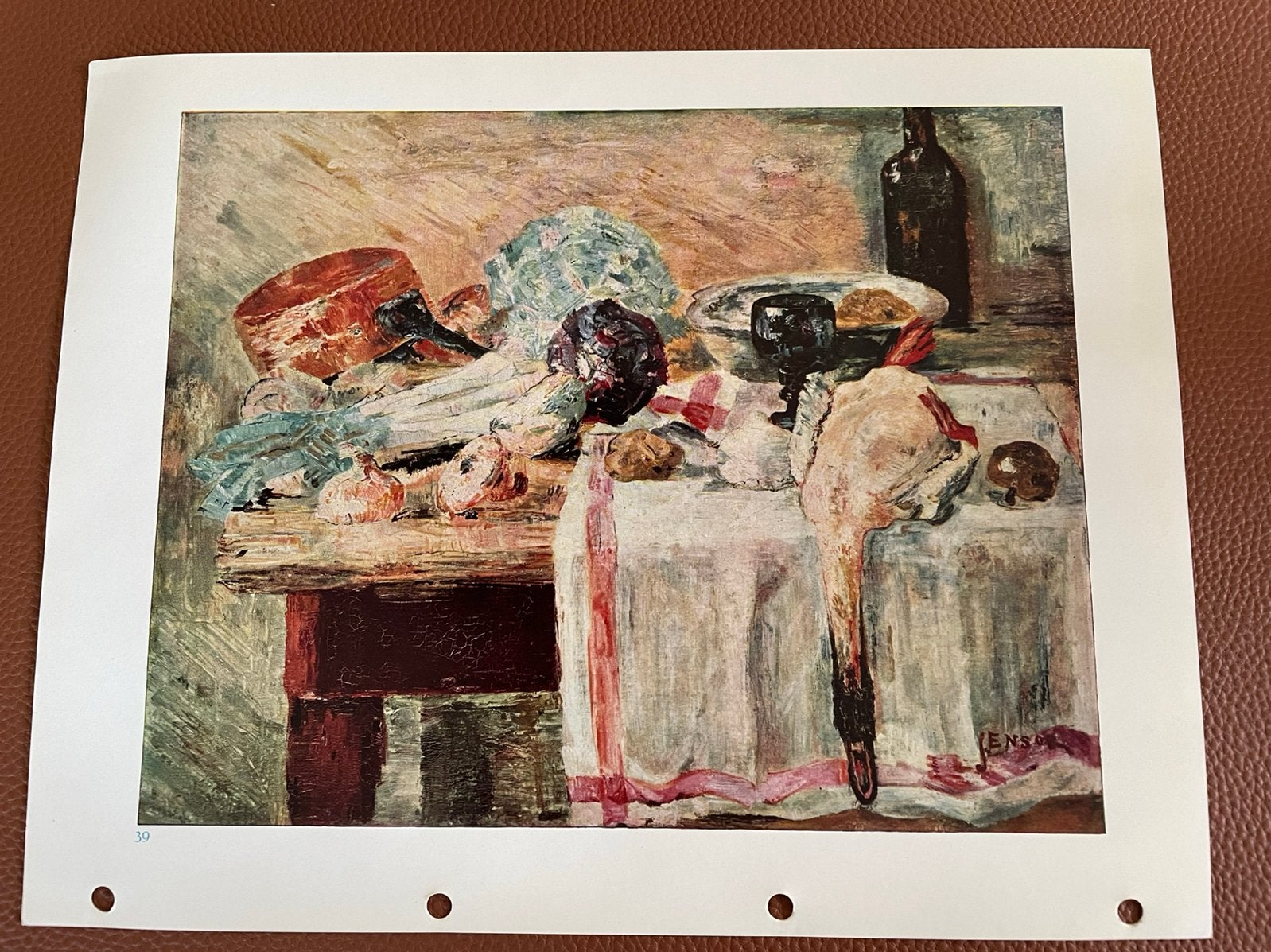 James Ensor Stilleven, Ophalen of Verzenden