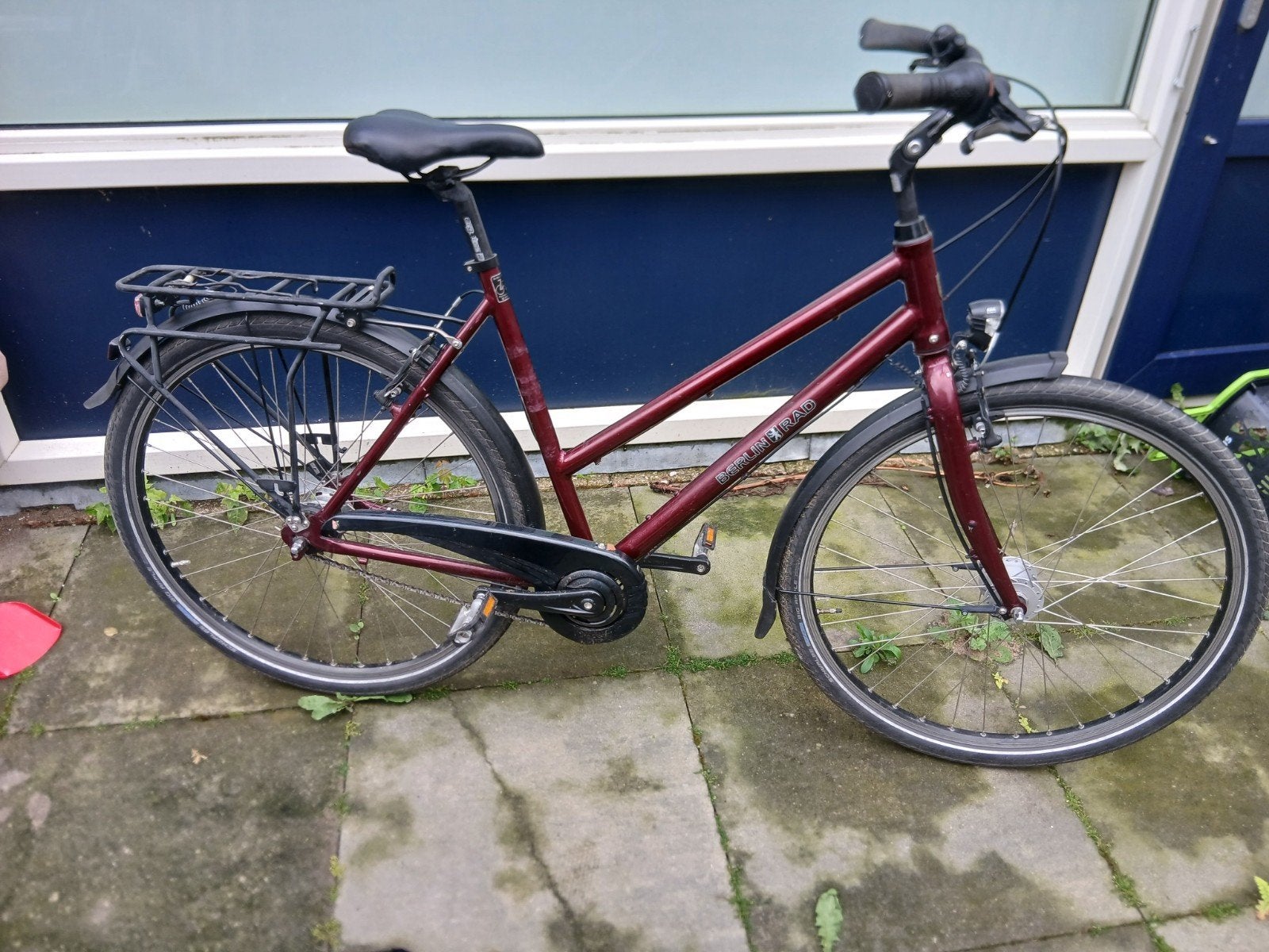 Dames fiets 28", Ophalen, Gebruikt, Minder dan 10 versnellingen, Overige merken