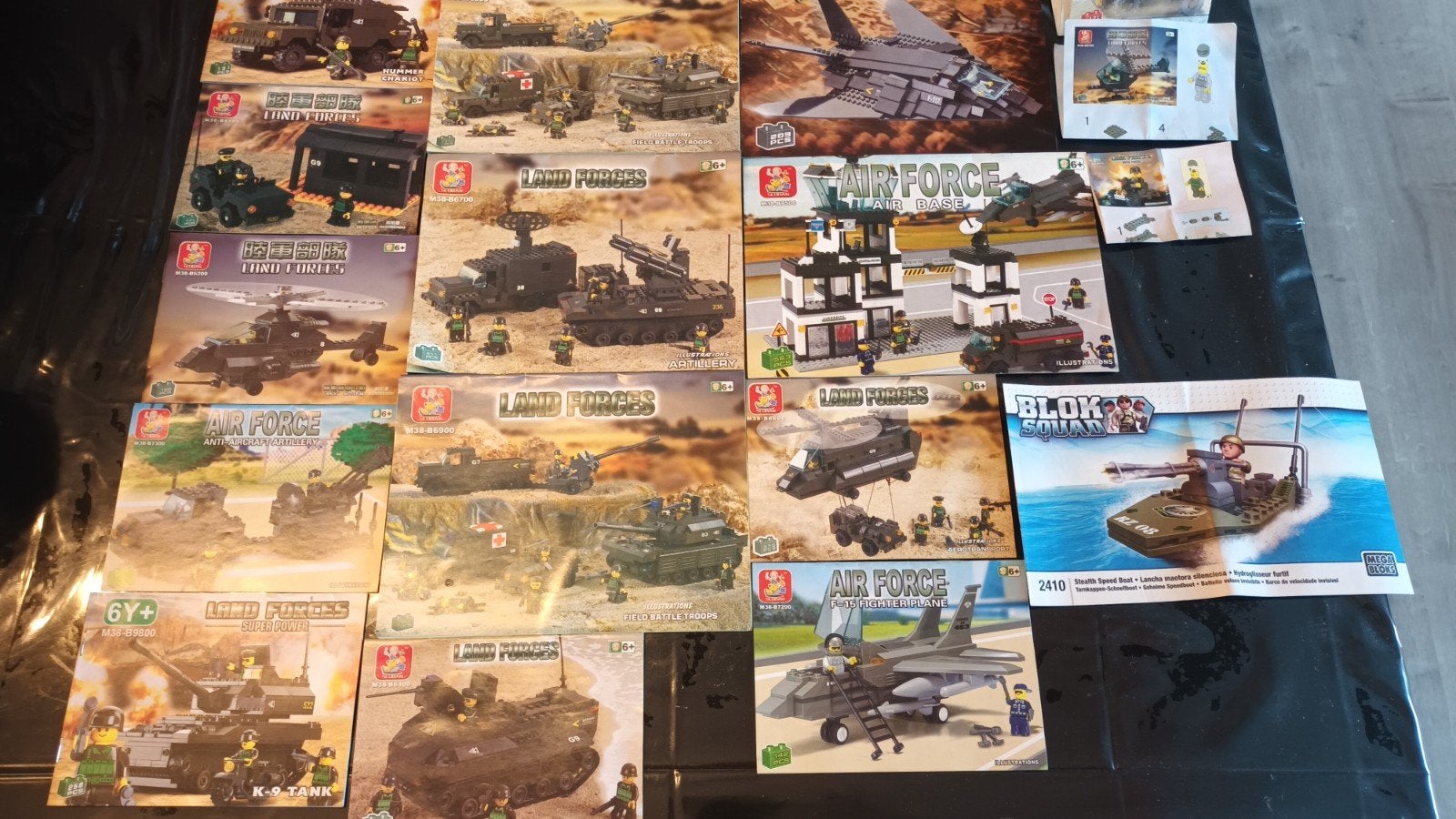 Sluban LEGER ARMY Lego , tanks,vliegtuigen, Kazerne, Ophalen, Zo goed als nieuw, Complete set