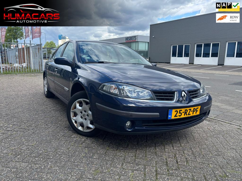 Renault Laguna 2.0-16V Expression|automaat|nap|airco|cruise, Gebruikt, 4 cilinders, 1290 kg, Blauw