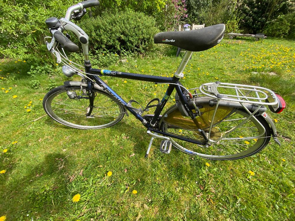 Gazelle Medeo herenfiets, Ophalen, Gebruikt, Velgrem, Versnellingen