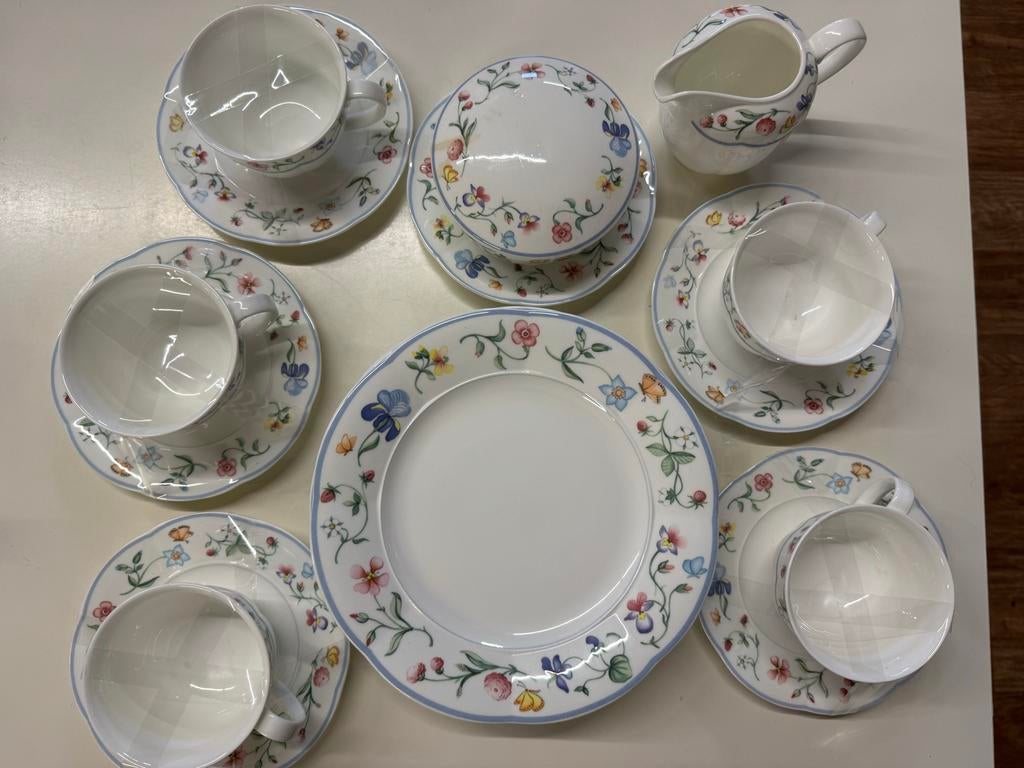 Villeroy & Boch Mariposa Servies - Zo goed als nieuw, Huis en Inrichting, Keuken | Servies, ., Ophalen of Verzenden, Zo goed als nieuw