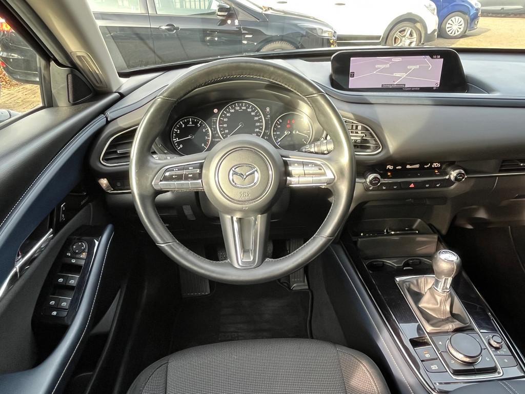 Mazda CX-30 2.0 e-SkyActiv-X M Hybrid 180PK Navi,Clima,Cruis, Voorwielaandrijving, 1998 cc, Stof, Gebruikt