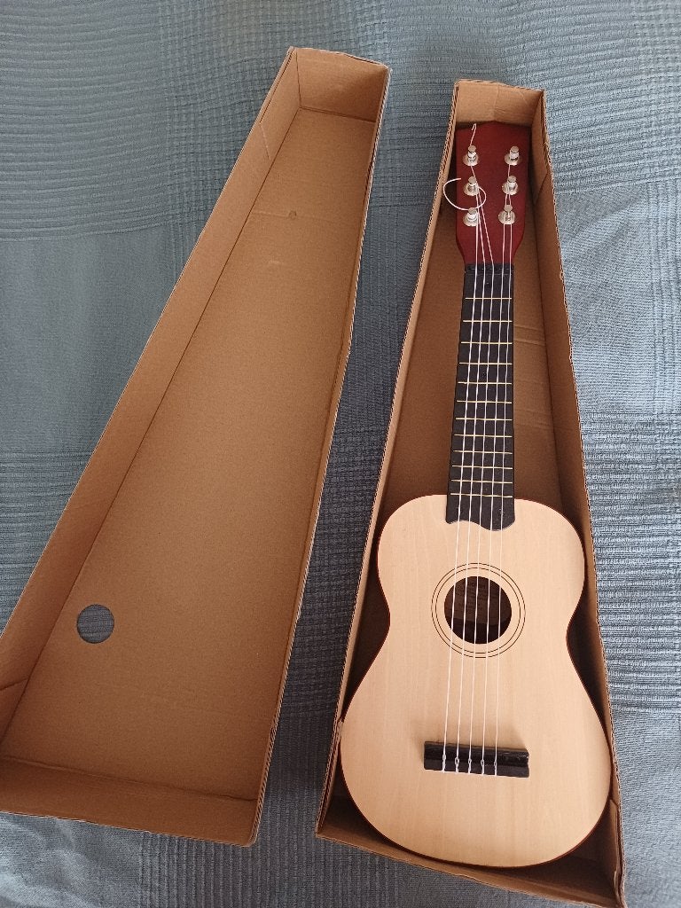 Wooden guitar for kids, Ophalen, Zo goed als nieuw, Overige typen