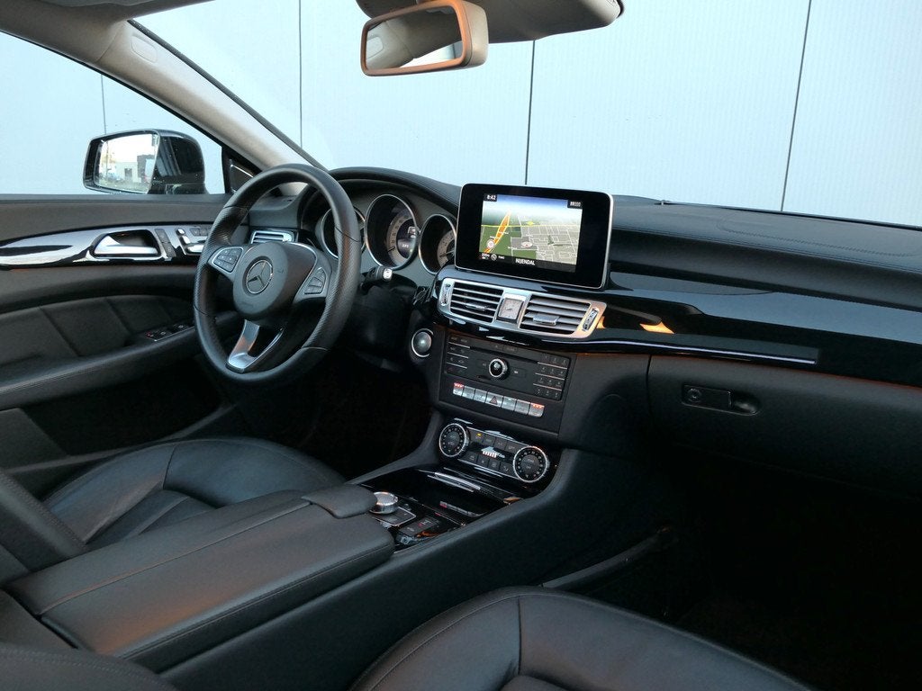 Mercedes-Benz CLS-Klasse 400 Shooting Brake Schuifdak / Luch, Auto's, Mercedes-Benz, Achterwielaandrijving, Gebruikt, Zwart, Leder