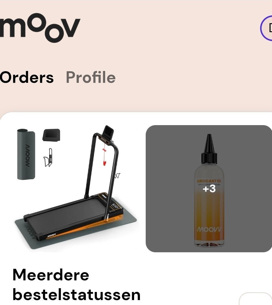 moovv loopband nieuw nog in doos, Ophalen of Verzenden, Nieuw, Loopband