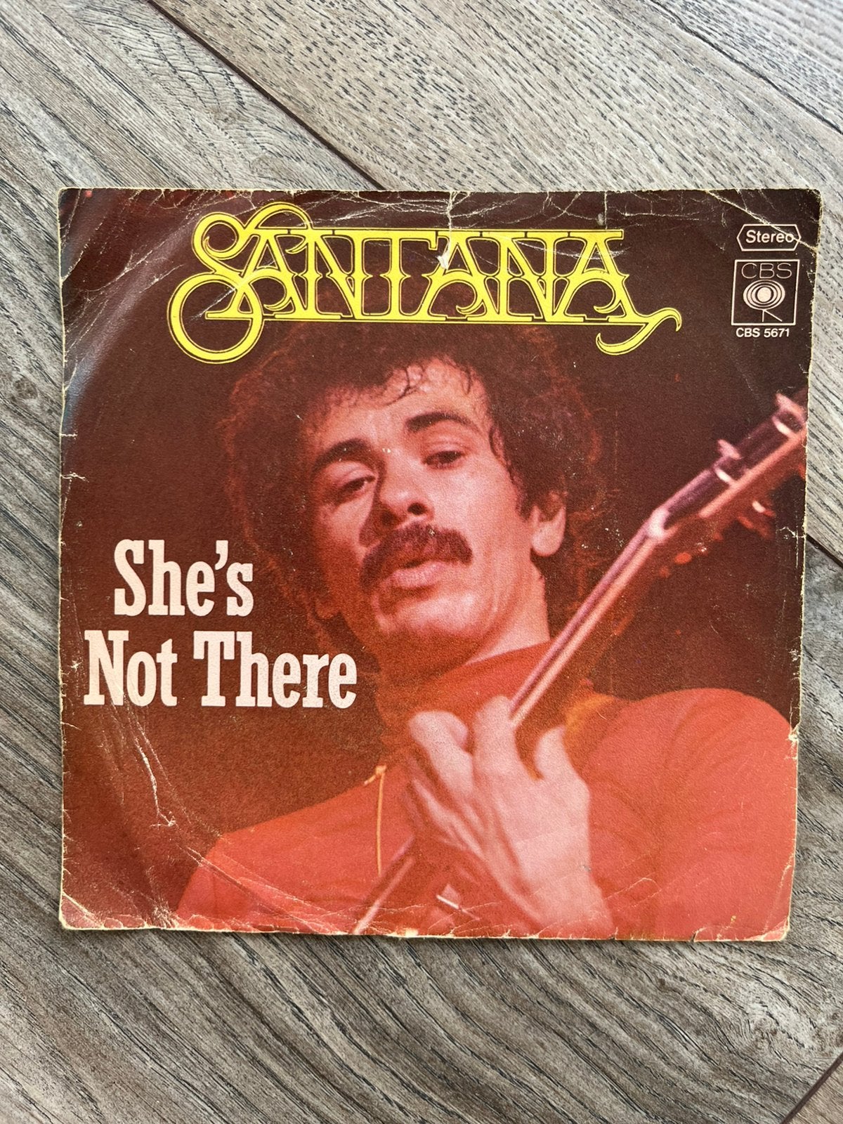 Santana - she’s not there, Cd's en Dvd's, Vinyl Singles, Ophalen of Verzenden, Zo goed als nieuw, Pop