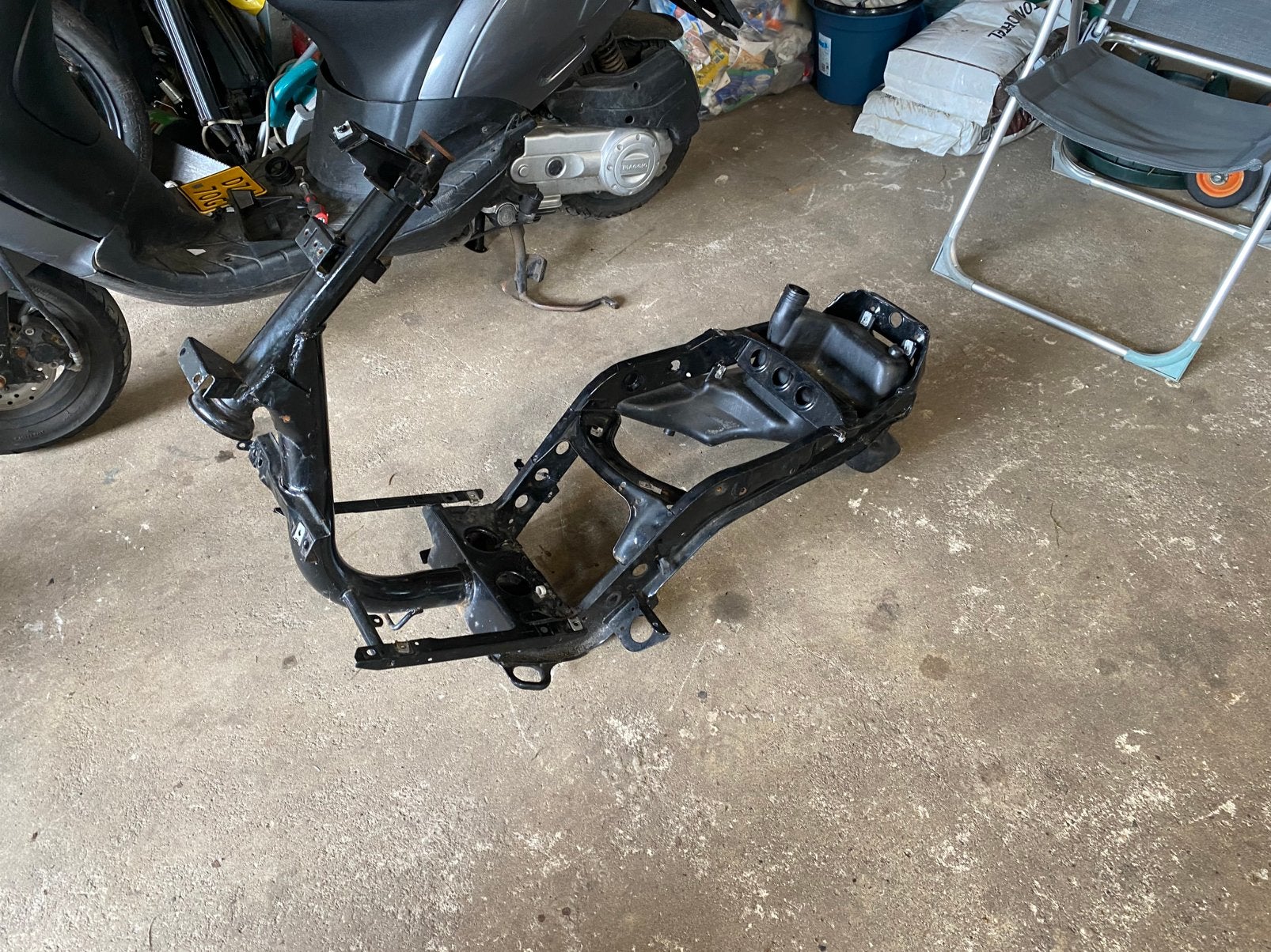 zip frame wok, Ophalen, Zo goed als nieuw, Frame, Piaggio