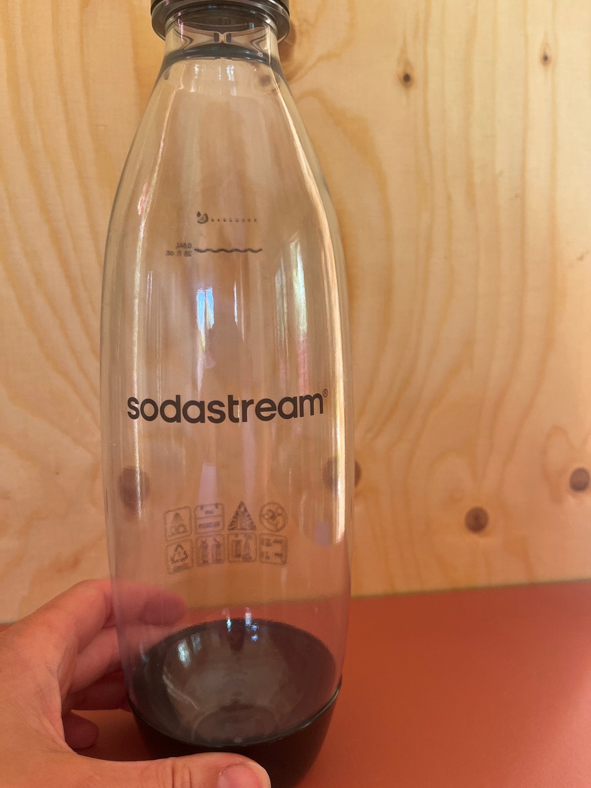 Sodastream fles - ongebruikt - plastic, Overige typen, Kunststof, Nieuw, Ophalen of Verzenden