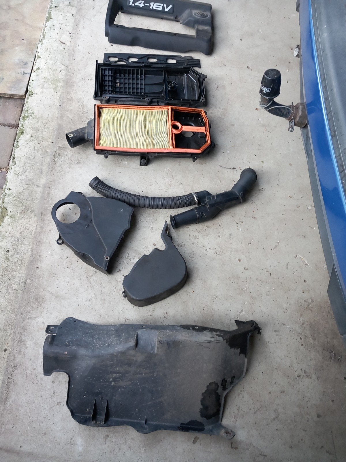 Golf 1.4 plastic kappen, Auto-onderdelen, Ophalen, Gebruikt, Volkswagen