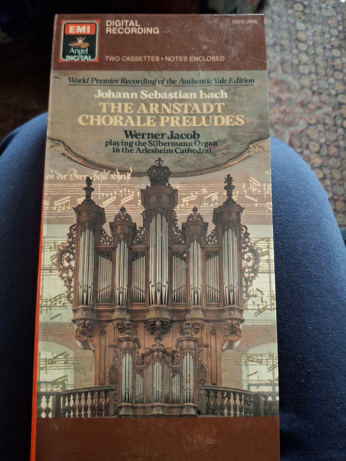 J.S. Bach: The Arnstadt Chorale Preludes - Werner Jacob, Cd's en Dvd's, 2 t/m 25 bandjes, Klassiek, Ophalen of Verzenden, Zo goed als nieuw