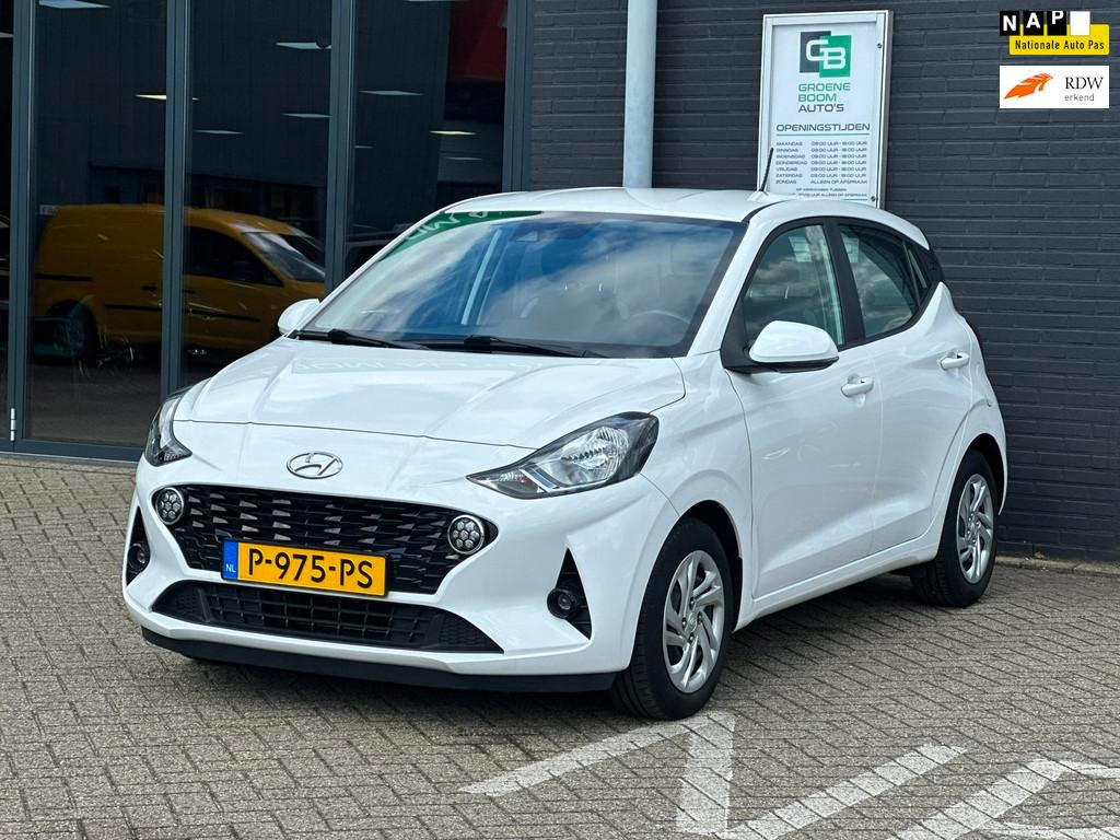 Hyundai I10 1.0 Comfort/1STE EG/CRUISE/CARPLAY/AIRCO!, Auto's, Voorwielaandrijving, Stof, Gebruikt, 899 kg