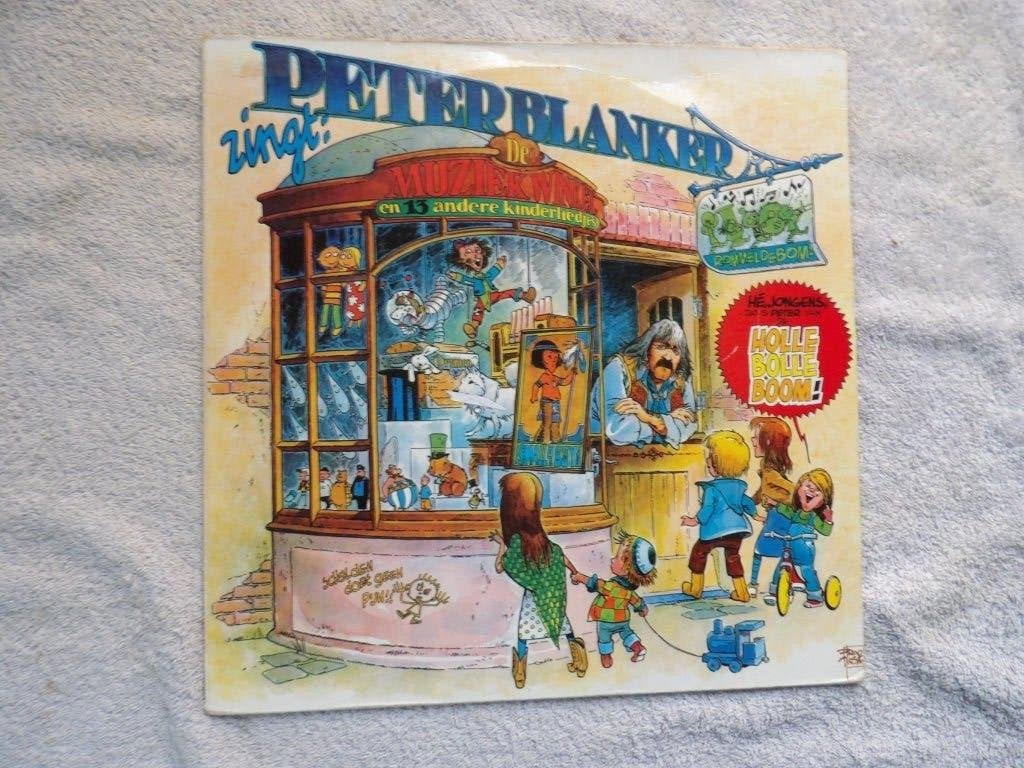 Peter Blanker- De MUZIEK WINKEL en 13 andere kinder liedjes, LP, Gebruikt, Ophalen of Verzenden, Muziek