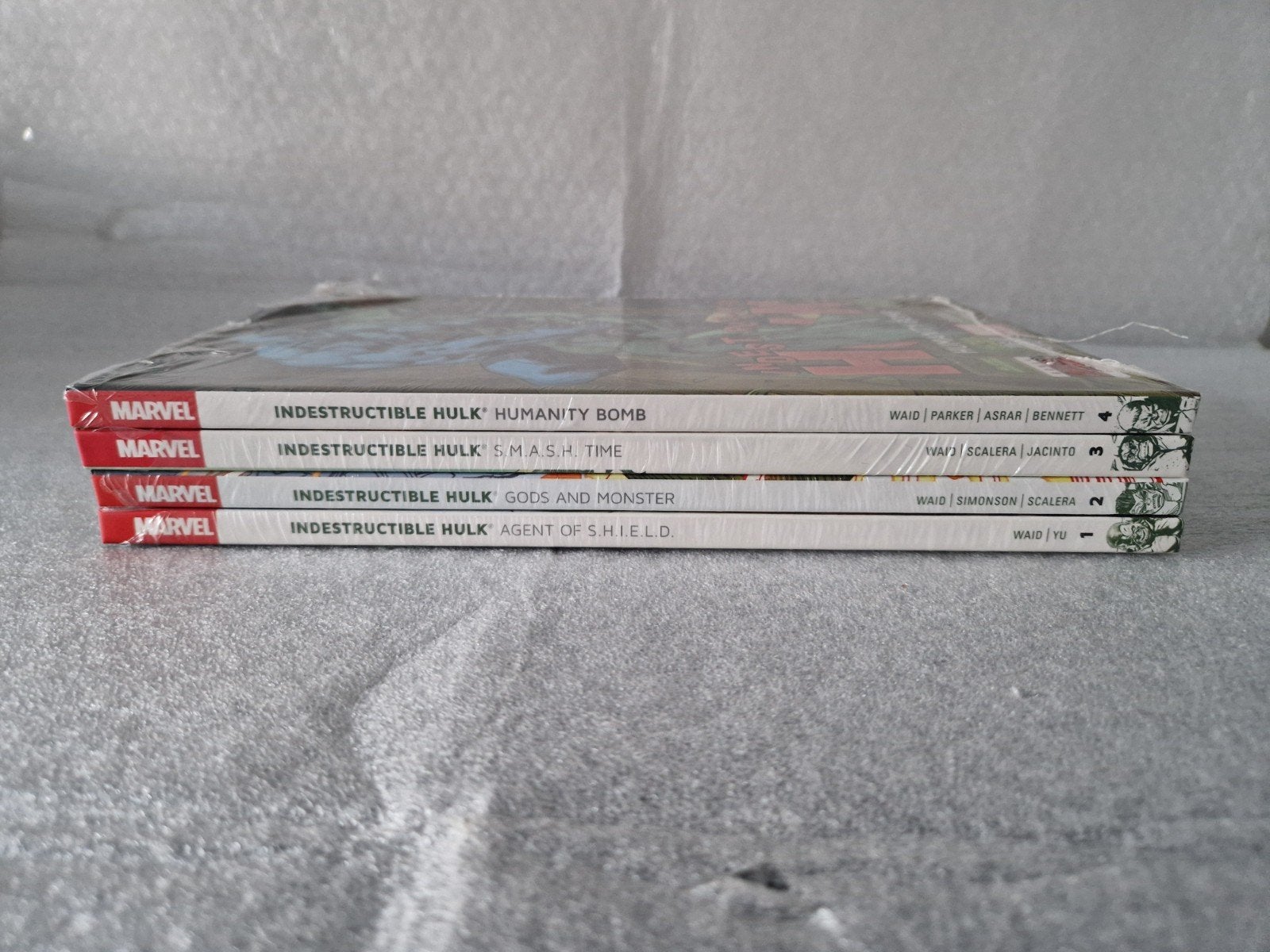 Indestructible Hulk [2012-2014] HC Vol. 1-4 -Compleet-Marvel, Boeken, Amerika, Mark Waid, Complete serie of reeks, Nieuw