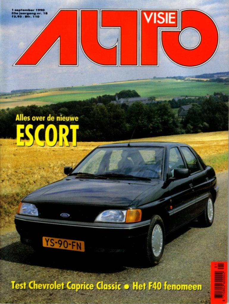 Autovisie test Chevrolet Caprice Classic September 1990, Ophalen of Verzenden, Gelezen, Chevrolet