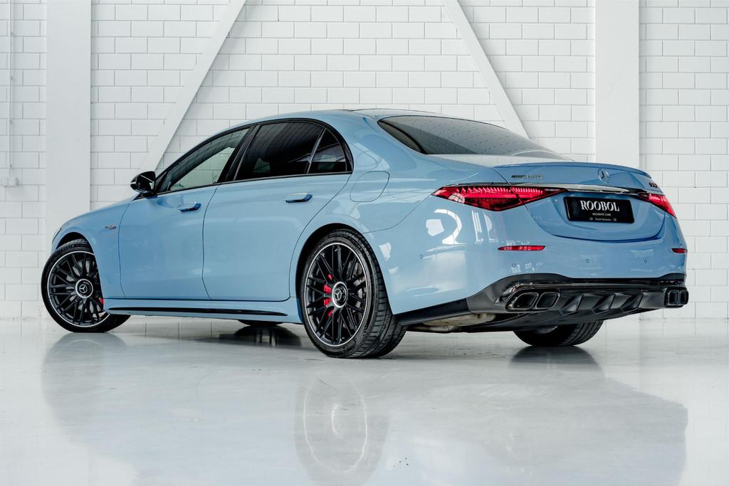 Mercedes-Benz S-klasse AMG 63 S E Performance | *China Blue*, Auto's, Mercedes-Benz, Gebruikt, Blauw, 23 km/l, Bedrijf