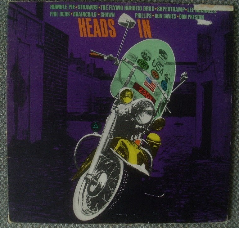 Heads In (LP) oa Strawbs, Supertramp, Humble Pie, Phil Ochs, LP, Gebruikt, Ophalen of Verzenden, Gatefold hoes