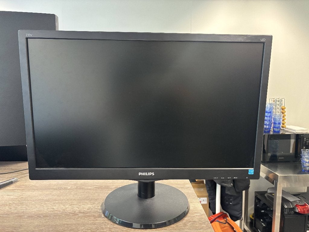 Philips 233V5L 23 inch Full HD monitor (ZONDER VOEDING), Ophalen, Philips, Gebruikt, HDMI