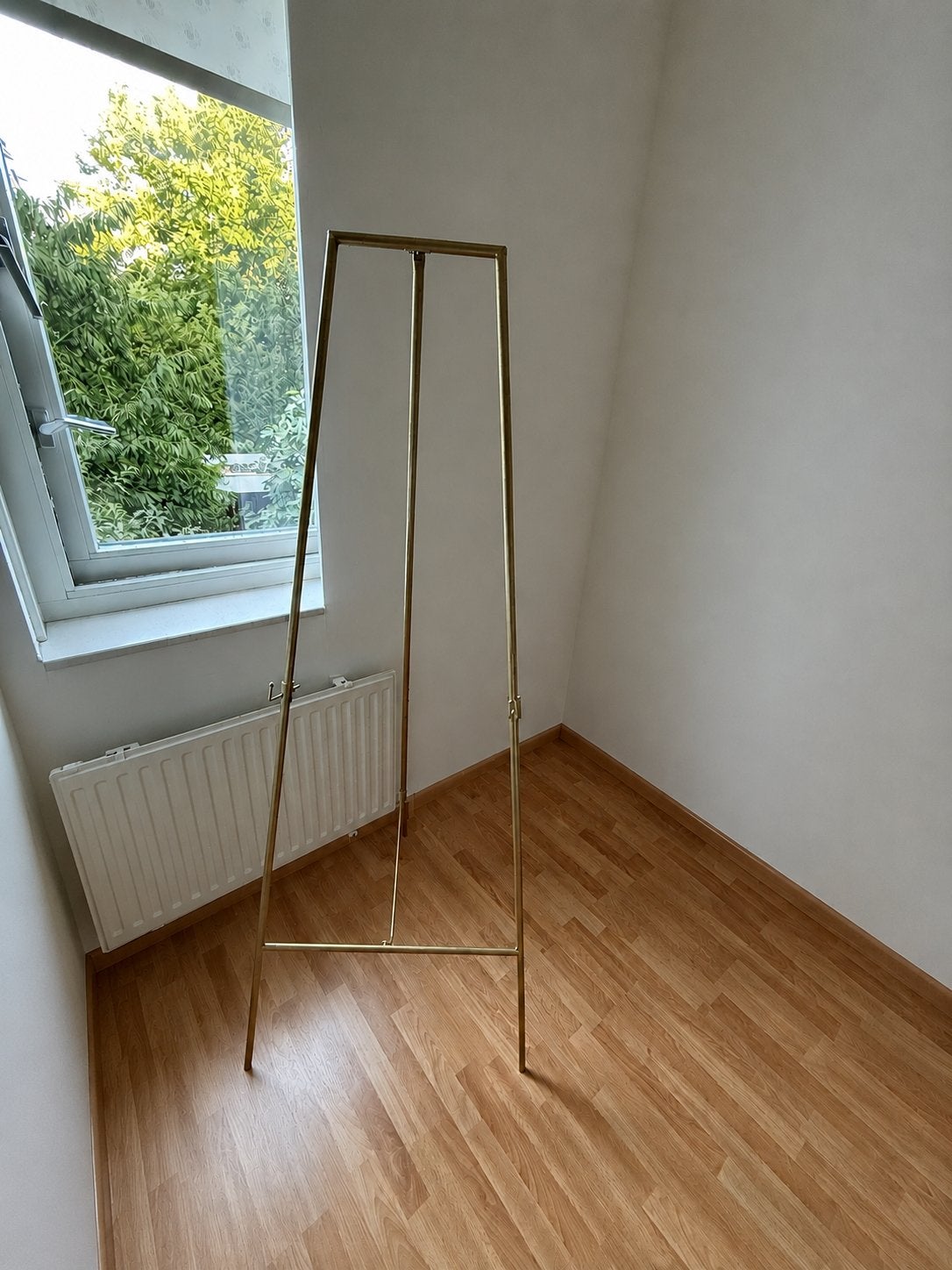 Gouden schildersezel Perfect voor welkomstbord, bruiloft, Ophalen, Zo goed als nieuw, Versiering, Geboorte of Huwelijk