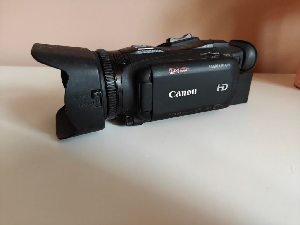 Canon legria hf g40 camcorder, Ophalen, Canon, 20x of meer, Zo goed als nieuw