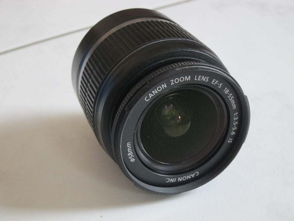 Canon zoomlens EF-S 28-55mm met beeldstabilisatie, Ophalen, Gebruikt, Canon, Standaardlens