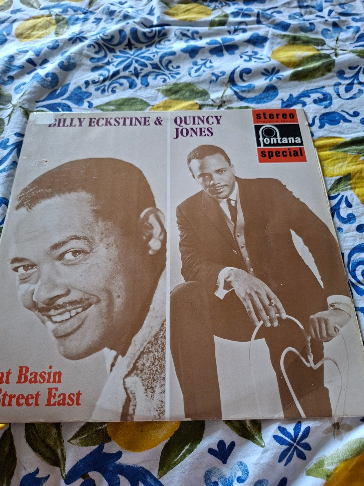 Billy Eckstine & Quincy Jones - At Basin Street East LP, LP, Gebruikt, Ophalen of Verzenden, 12 inch