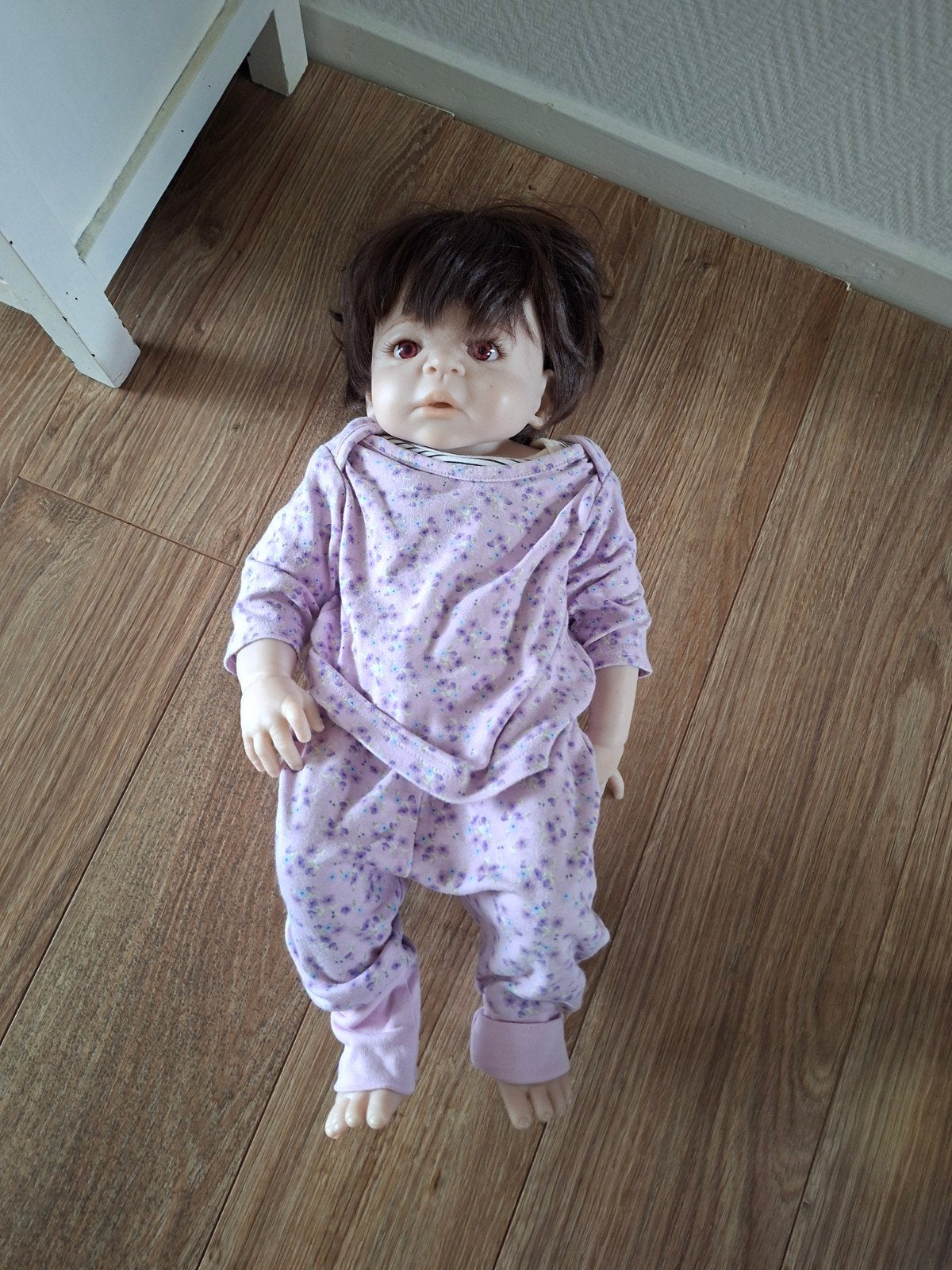 Mooie reborn babypop - baby van ongeveer 52 cm lang., Verzamelen, Poppen, Ophalen of Verzenden, Zo goed als nieuw