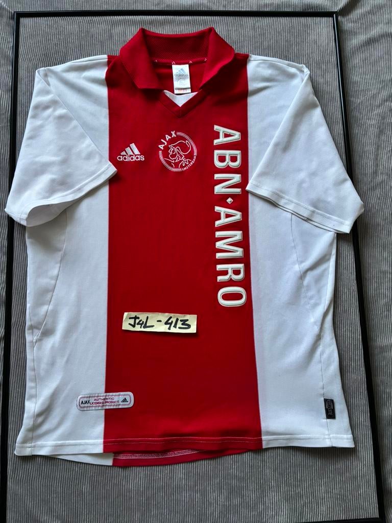 Origineel Ajax shirt Adidas 01/02 thuis, abn, afca fside tdk, Maat XS of kleiner, Verzenden, Zo goed als nieuw, Shirt